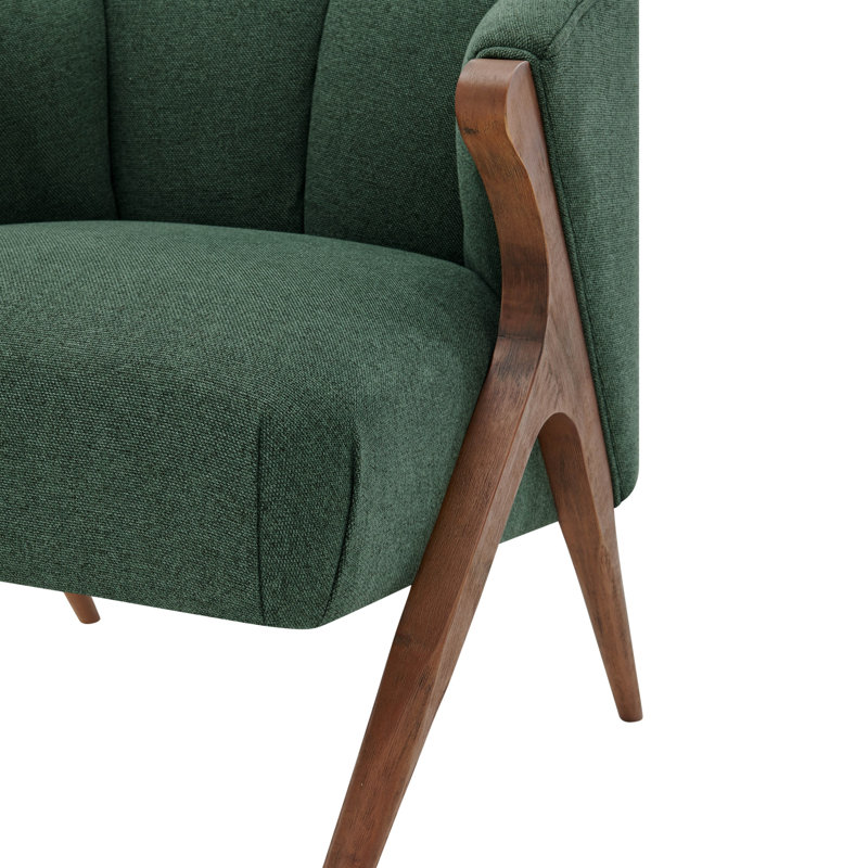 The Twillery Co.® Riceboro 27'' Wide Polyester Barrel Chair